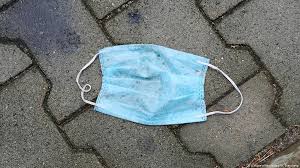 Mask as new waste  ماسک زباله جدید